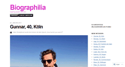 Desktop Screenshot of biographilia.com